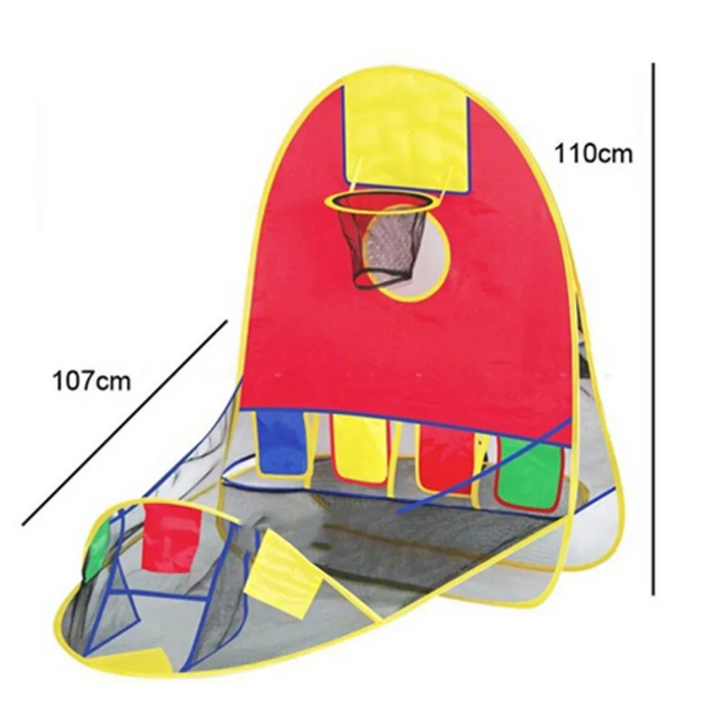 Палатка для детей, игровой домик, баскетбольная корзина, палатка, Океанский мяч, бассейн, для улицы, в помещении, спортивные детские игрушки, Пляжная лужайка, игровая палатка, забивание очков