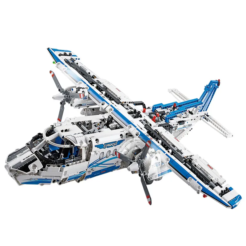 

Lis 20016 Genuine New Technic Ultimate Mechanical Series The Two Changes Cargo Plane Building Blocks Bricks Toys 42025