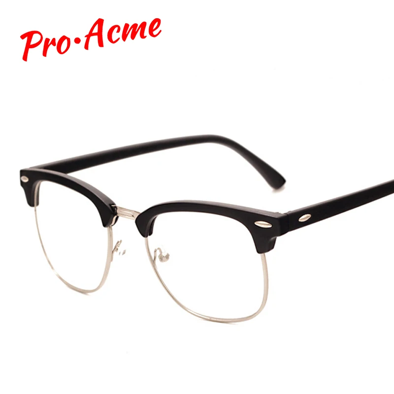 

Pro Acme Fashion Glasses Frame with Clear Lenses Man Johnny Depp Nerd Optical Women Computer Eye Glasses Frames for Men CC0554