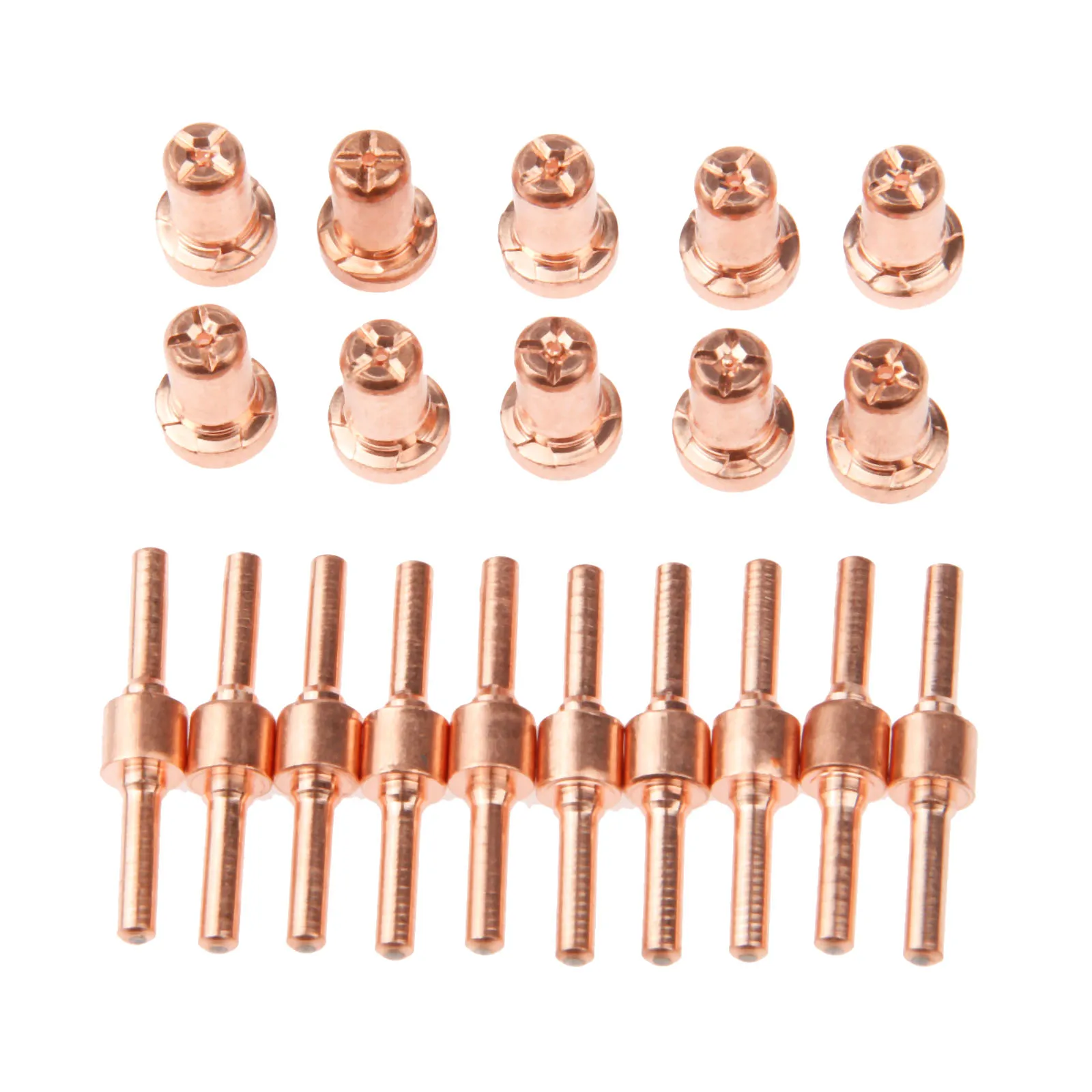DRELD 20pcs PT-31 LG-40 Plasma Cutting Cutter Torch Consumables KIT Electrodes TIPS Nozzles Fit CT-312 CUT40 CUT-50 DRELD 20pcs PT-31 LG-40 Plasma Cutting Cutter Torch Consumables KIT Electrodes TIPS Nozzles Fit CT-312 CUT40 CUT-50