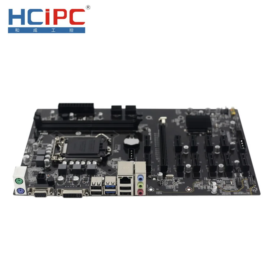 HCIPC M1 M250 Ming материнская плата Mining Expert поддержка GTX1050TI 1060TI и т. д. 12 графическая