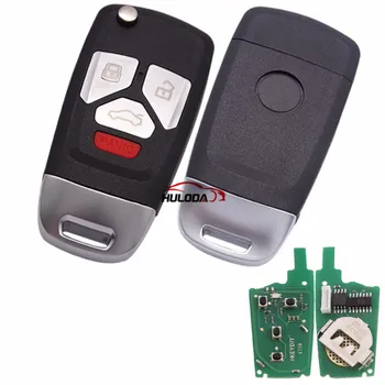 

For Audi Style 3+1 button key DIY remote NB26-3+1 universal