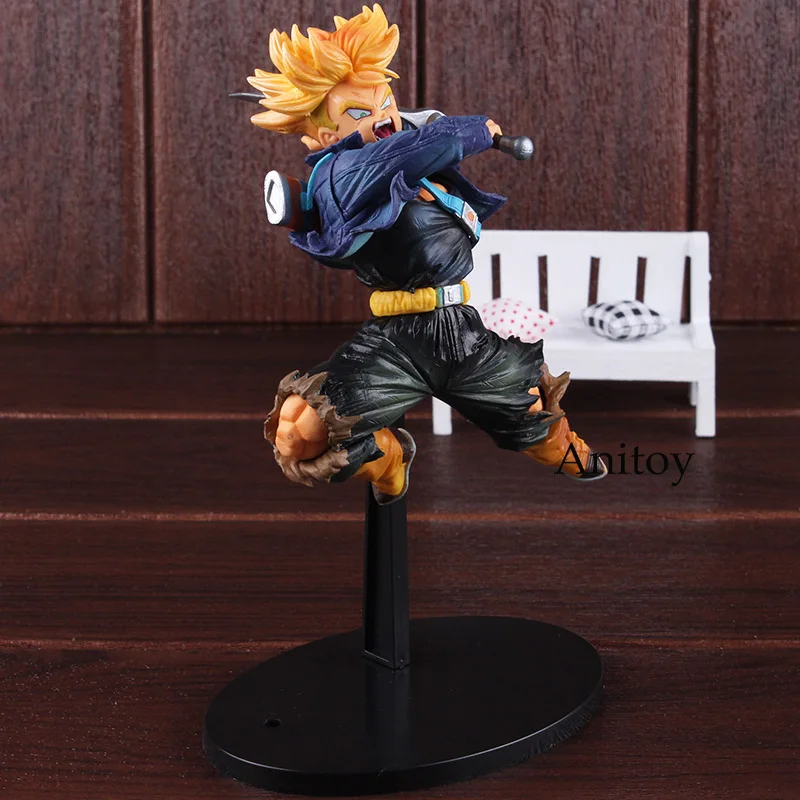 Dragon Ball Z BWFC Super Saiyan Trunks Рисунок ПВХ фигурку Модель Dragonball игрушки Trunks