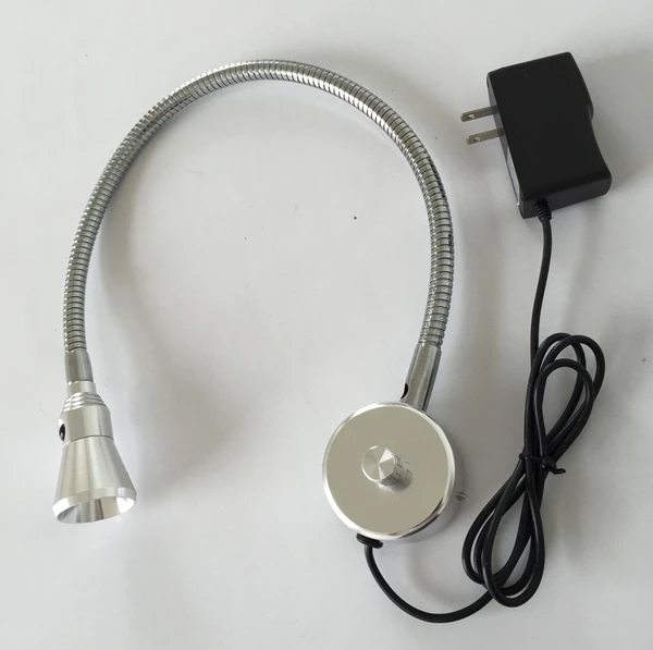 wall mounted flexible reading light