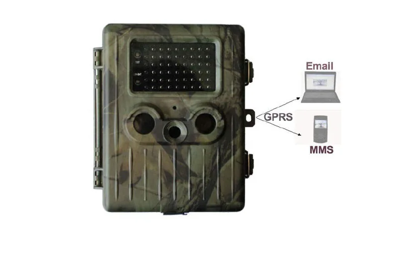  12MP 940nm HT-002LIM Hunting Trail Camera 2G GPRS MMS SMTP/SMS 1080P PIR Sensor IR Wildlife Hunter 