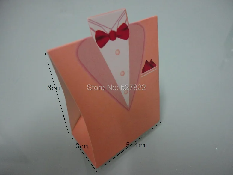 200pcs Bride and Groom Wedding Favor Boxes gift box candy box 5