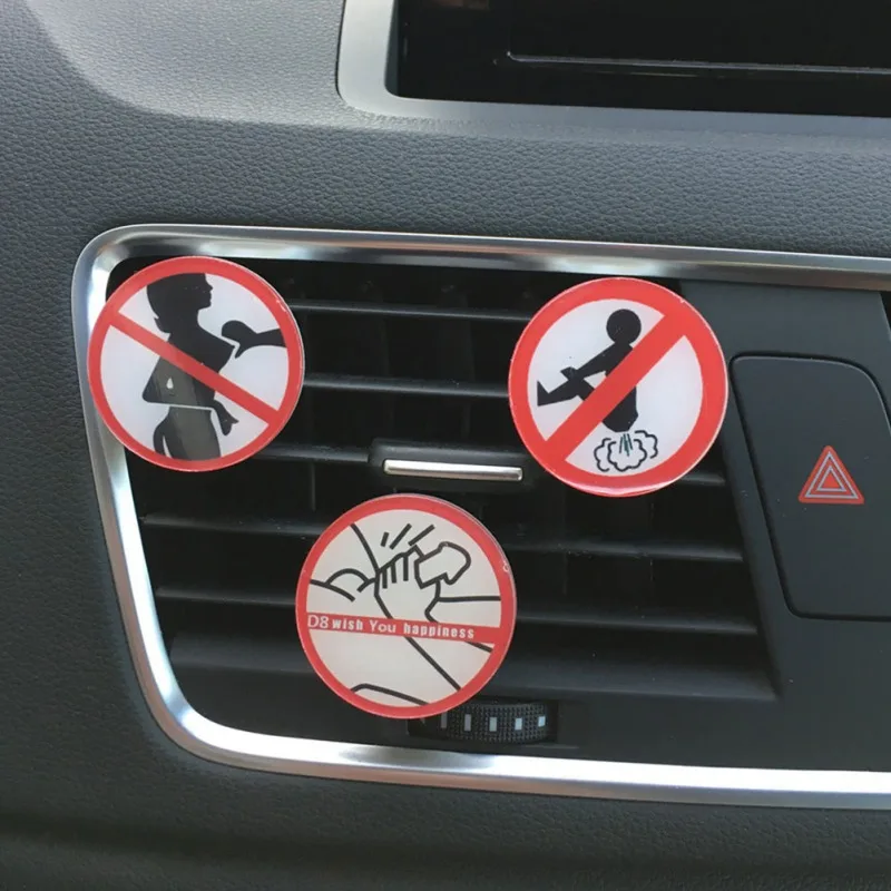 Забавный рисунок автомобильный парфюм клип пародия Экспрессия автомобильный выход духи