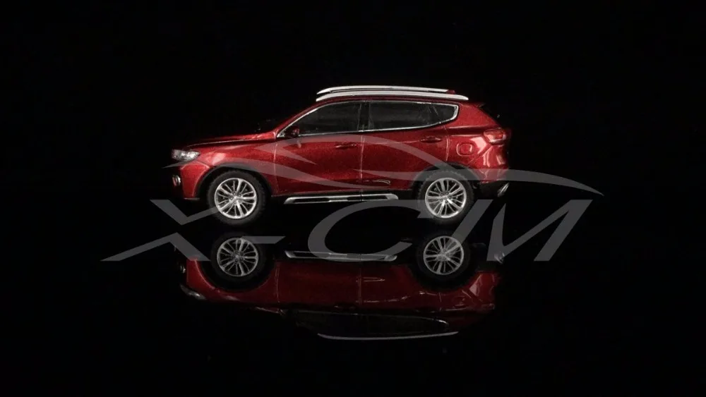 Литая модель автомобиля Great Wall новый Haval H6 1:43 можно оттянуть назад (красный) +