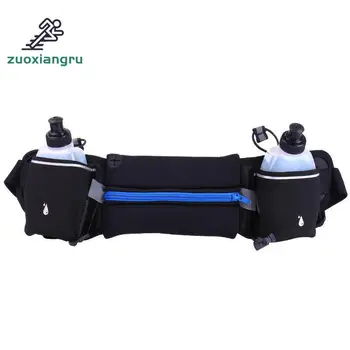 

Zuoxiangru NEW Running Bag Hydration Belt,Women Men Sport Running Waist Bag,Waterproof Jogging Gym Waist Pack With Water Bottle