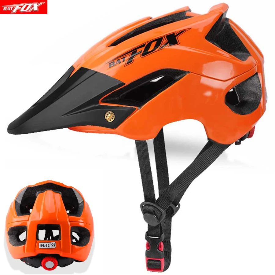 

BATFOX Cycling Helmet Men Women Bicycle Helmet MTB Mountain Road Reflective Bike Helmet Cycling Bicycle Sport MTB casco ciclismo