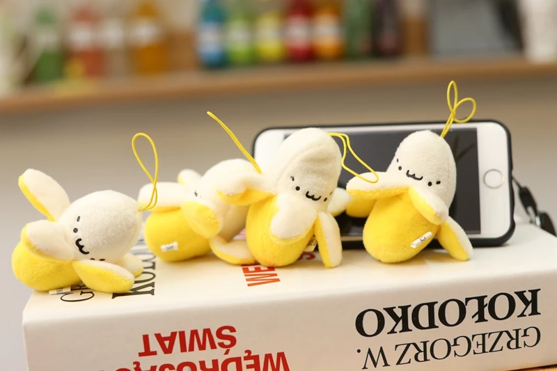 Плюшевый кулон игрушка брелок мобильный мягкая банан|Мягкие игрушки животные| |