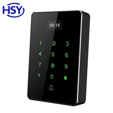 RFID Time Attendance System Touch Keypad Standalone Access Control EM ID MF Card Entry Lock Door Controller high quality rfid proximity door access control system entry door lock rfid em keypad access control