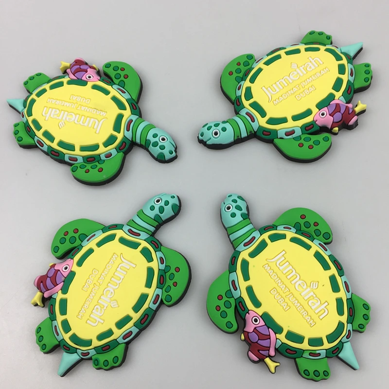 

3D Soft PVC Fridge Magnets Souvenirs DUBAI Tourist Souvenir Promotion gifts Custom LOGO embossed Available