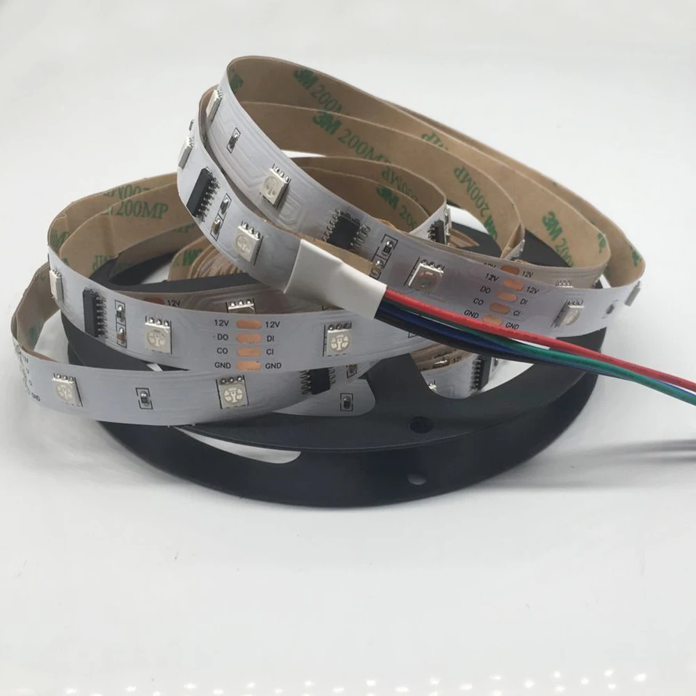 5m RGB Мечта Магия Светодиодные ленты DC12V 6803 IC IP20 без водонепроницаемый 5050 SMD 150LED
