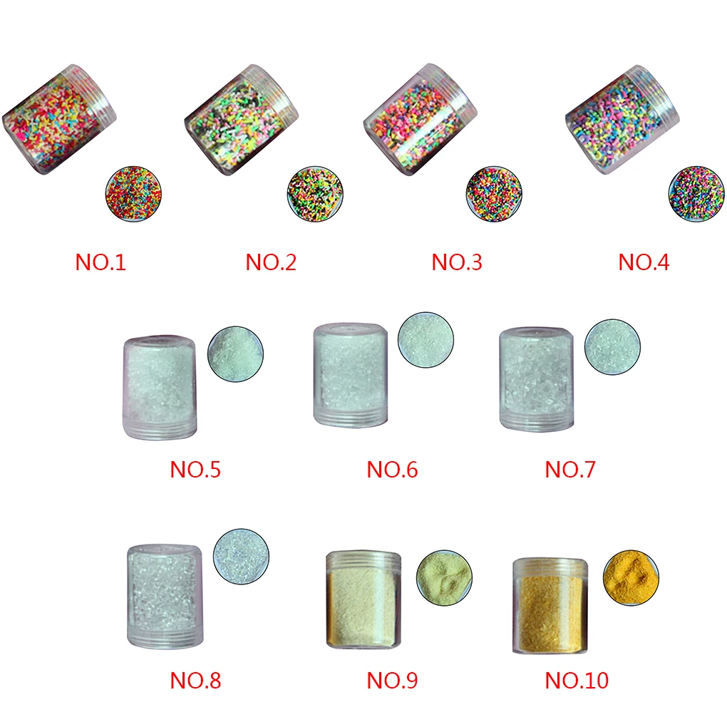 Polymer Clay Fake Candy Sweets Sugar Sprinkle Decorations Fake Cake Dessert Simulation Food Dollhouse Food Dollhouse Miniature