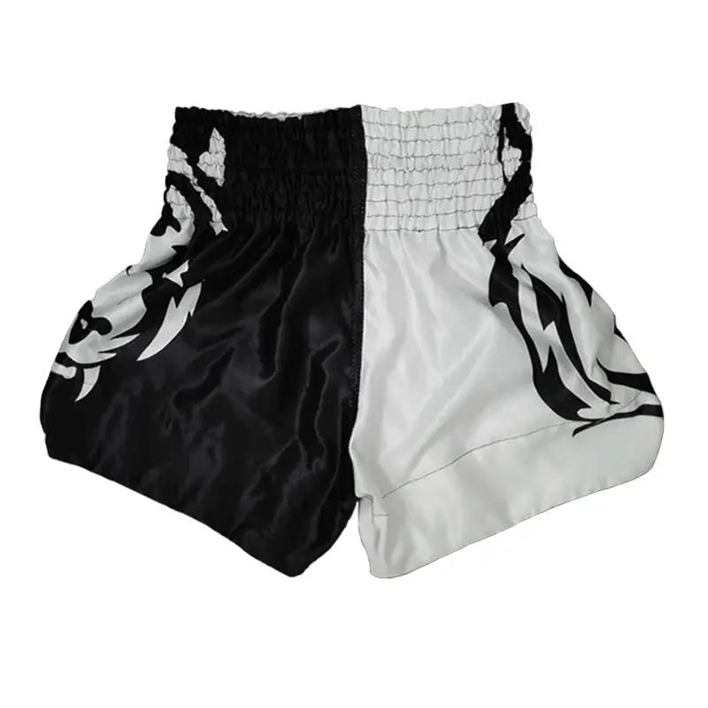 Белые и черные тайские шорты/брюки с тигром