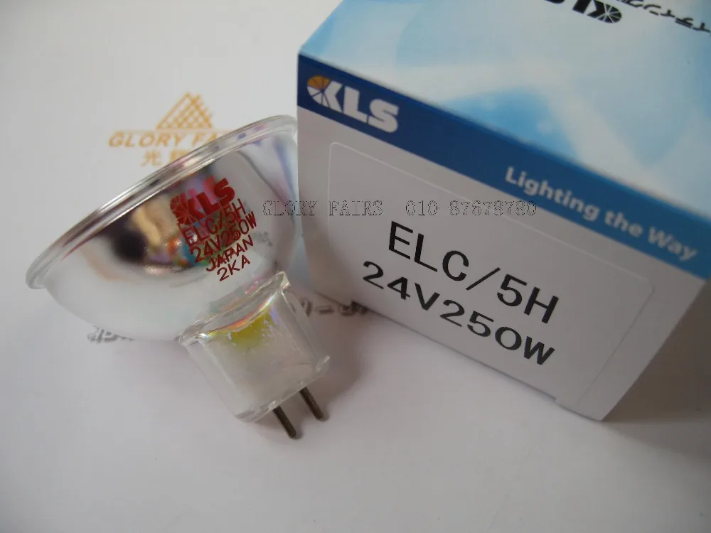 KLS ELC/5H 24V250W японский галоген lamp AOI SMT волоконно-оптисветильник JCR 24V 250W H5