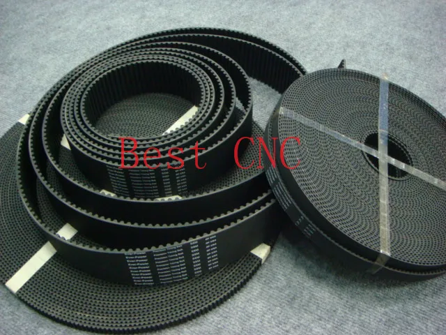 

2 meters HTD 5M timing belt width 15mm Arc tooth pitch 5mm rubber open ended pulley CNC 3D Engraving Machine Part fo S5M