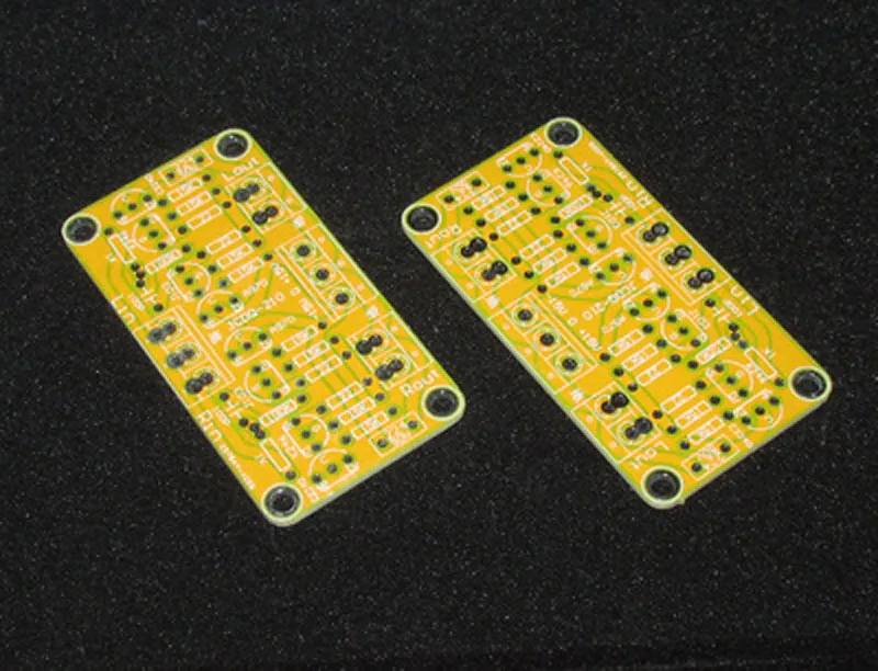 JFET вход Cascoded буферная плата предварительного усилителя OP AMP использование Toshiba