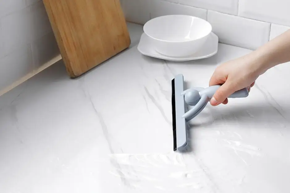 Small person shape Glass wiper Household cleaning tool Floor brush Glass door and window cleaning Squeegee window wiper