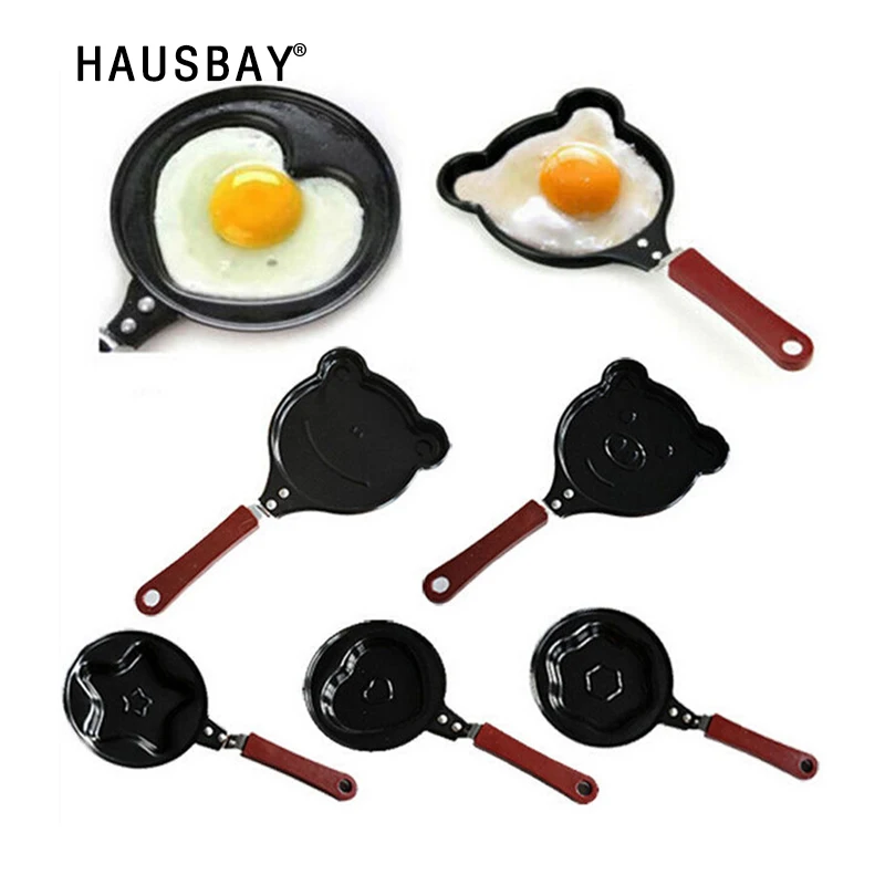 Brand New Cute Shaped Egg Mould Pans Lovely Mini Breakfast Egg Pan