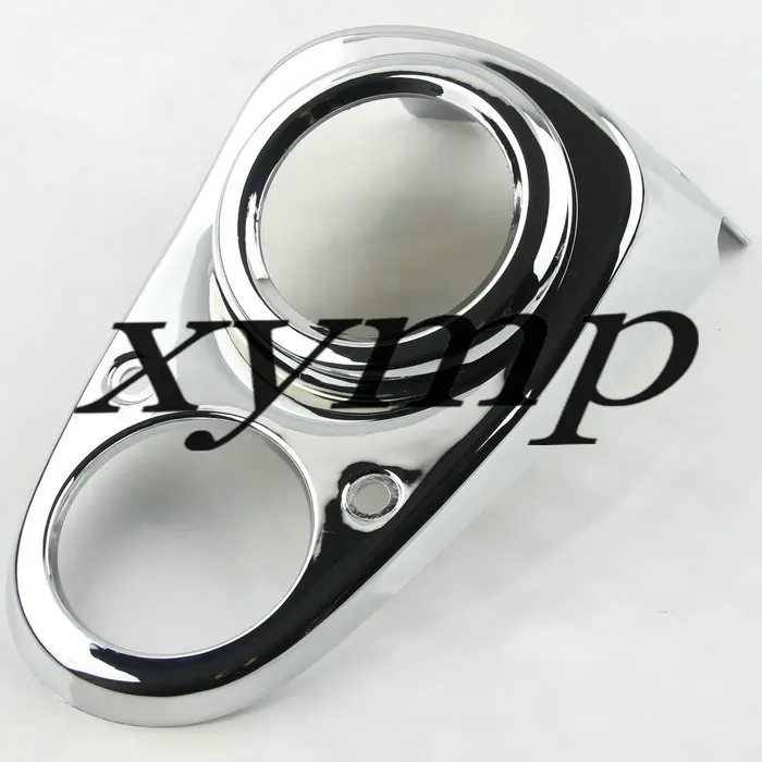 Motorcycle Chrome SpeedoMeter Speedo Gauge Cover Housing Case For HONDA