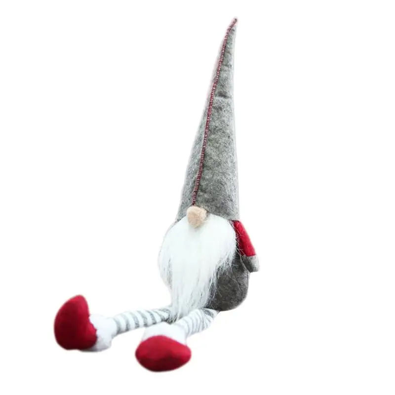 Рождество гном Санта шведский скандинавский Tomte Nisse с длинными ножками украшение