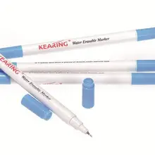 Водостираемая маркер, двойная головка моющаяся маркерная ручка