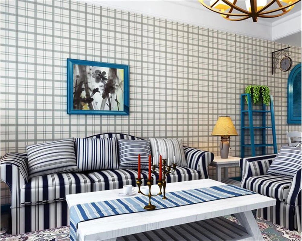 Обои для стен 3 d Современные Простые и нетканые тканевые обои комнаты 3d |
