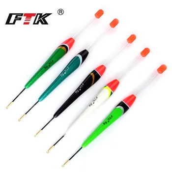 

FTK 5Pcs/Lot Barguzinsky Fir Weight 3g/4g/5g/6g/7g Fishing Float Length 18cm-20.5cm Float For Carp Fishing
