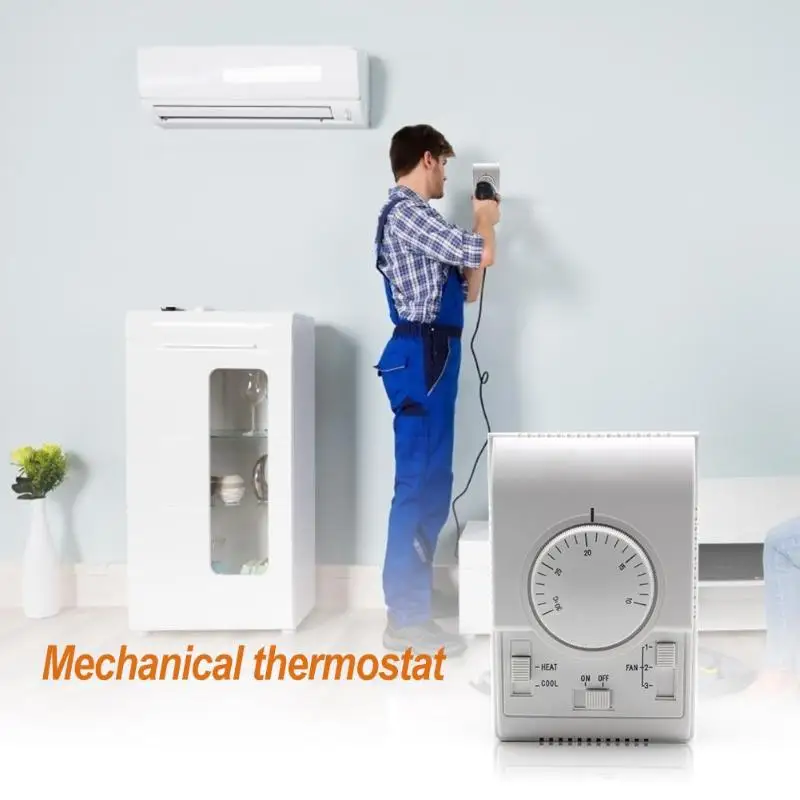 AC220V 50/60Hz Температура контроллер Электрический термостат обогрева пола холодный и теплый Температура регулятор