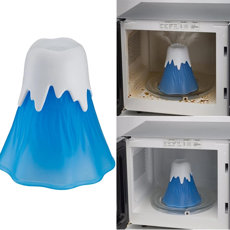 

Volcanic Shape Microwave Cleaner Micro Oven Disinfects Vinegar Steam Cleans Microwave Cleaning Tools Cooking Kitchen Gadget