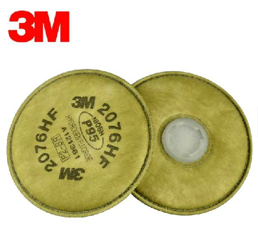 

3M 2076HF Particulate Cartridge Hydrogen Fluoride P95 Standard Respiratory Protection with Nuisance Level Acid Gas Relief LT031