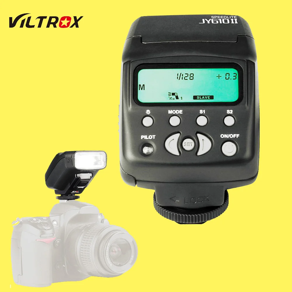 Viltrox JY-610 II JY610 II  Canon Nikon Pentax Olympus Panasonic Fujifilm DSLR     Speedlite