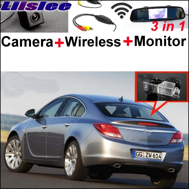 Liislee 3 in1 Special WiFi Camera + Wireless Receiver + Mirror Monitor EASY Backup Parking System For Opel Insignia 2009~2014