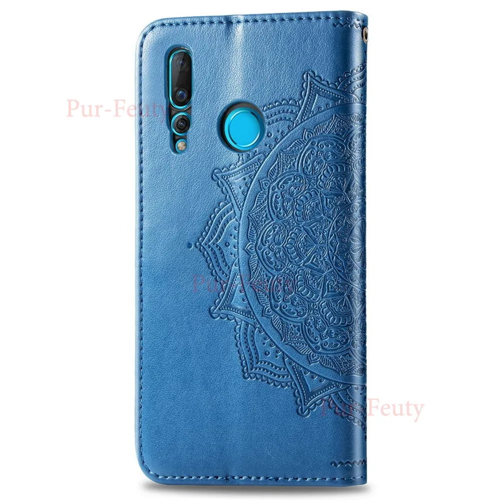 Чехол для huawei NOVA 4 VCE-L22 VCE-LX2 VCE-AL00 Высокое качество модные кожаные флип бумажник роскошь для huawei Nova4 VCE LX2 L22 сумка