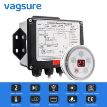 Vagsure 1 комплект AC 110 В/220 В цифровая панель управления с ЖК-экраном спа комбо Вода Воздух массаж ванна джакузи управление Лер наборы