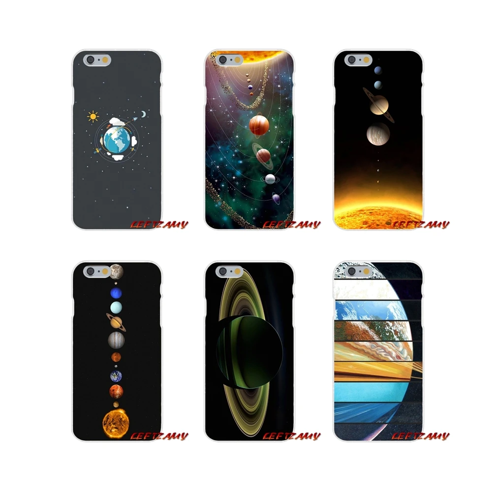 For Huawei P Smart Mate Y6 Pro P8 P9 P10 Nova P20 Lite Mini 2017 Outer Space Solar System Accessories Phone Cases Covers | Мобильные