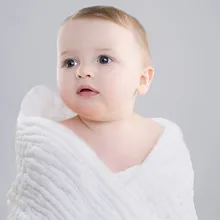 COSPOT Детские хлопок муслин Одеяло новорожденных с пышной 6-слойной юбкой Ванна Полотенца Пеленальное Одеяло для новорожденных Пеленальное 105 см* 105 см 330 г 30E