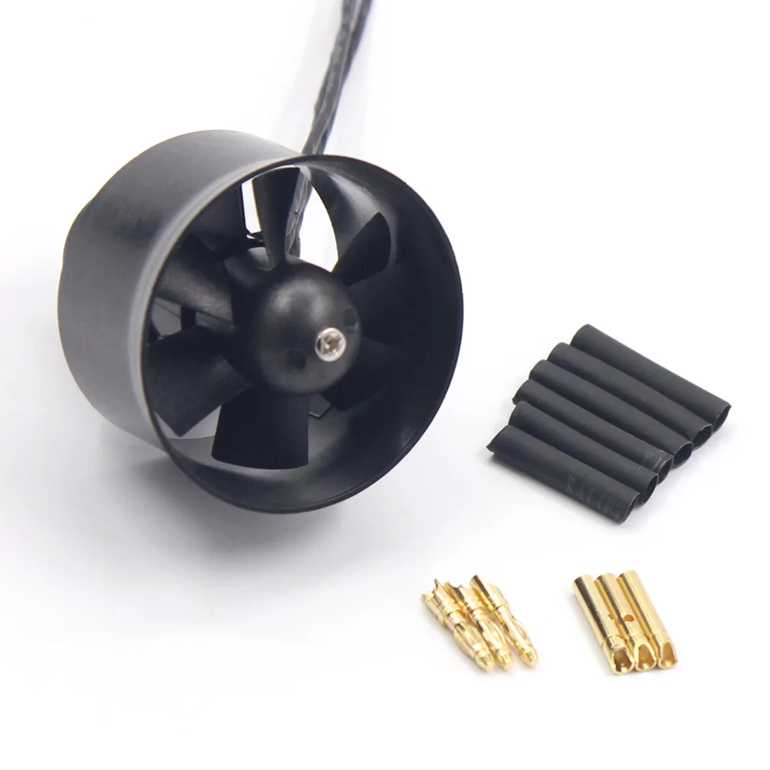 

QX-Motor 30mm 6 Paddle Ducted Fan EDF QF1611 5000KV 6000KV 7000KV Brushless Motor For DIY RC Airplanes Model Accessories Parts
