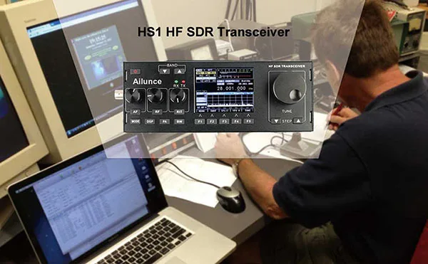 Ailunce HS1 HF SDR приемопередатчик радио любительский TX 15 Вт Ham радио Staion RX/TX: 0,5 МГц-30 МГц SSB(J3E), CW, AM, FM, FREE-DV