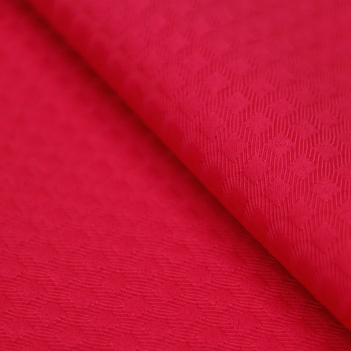 

Fashion jacquard fabric 4 colors 145cm wide diamond lattice jacquard fashion clothing fabric wide leg shorts cloth relief