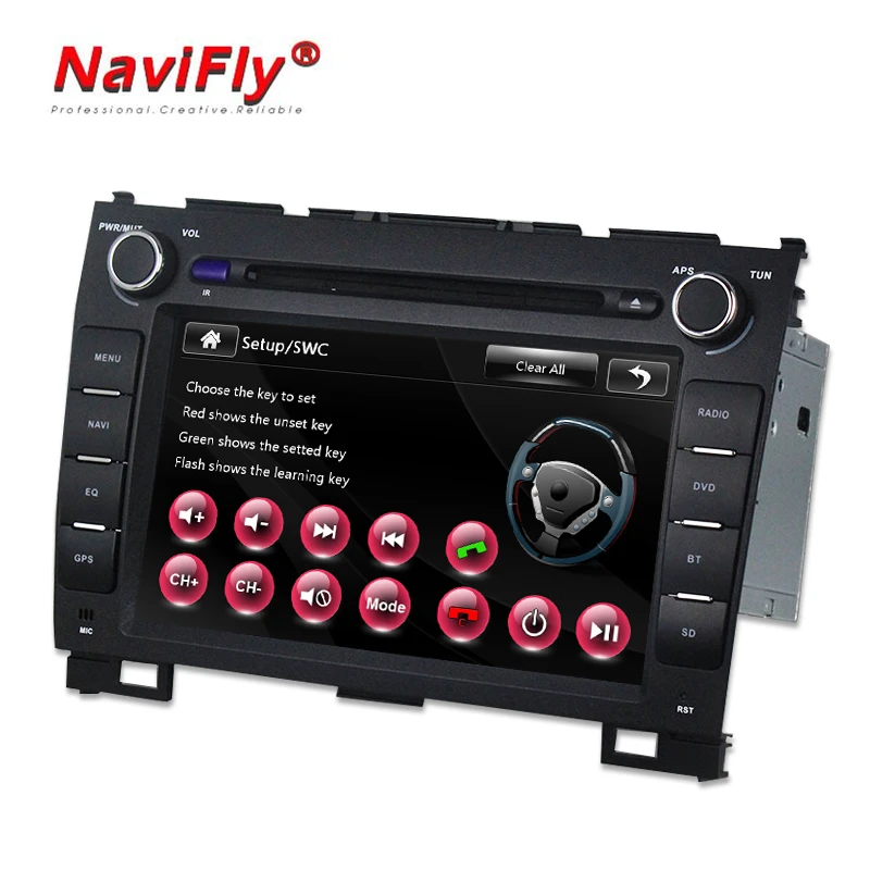 Perfect 8 inch 2 din windows CE car gps radio for Great Wall Hover H3 H5 car stereo multimedia DVD player touch screen USB BT SD 5