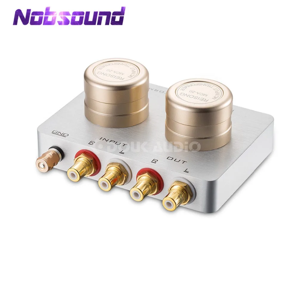 REISONG 120 Stepup Transformer for MC MM Phono Turntable Amplifier Adapter Passive PREAMP Full