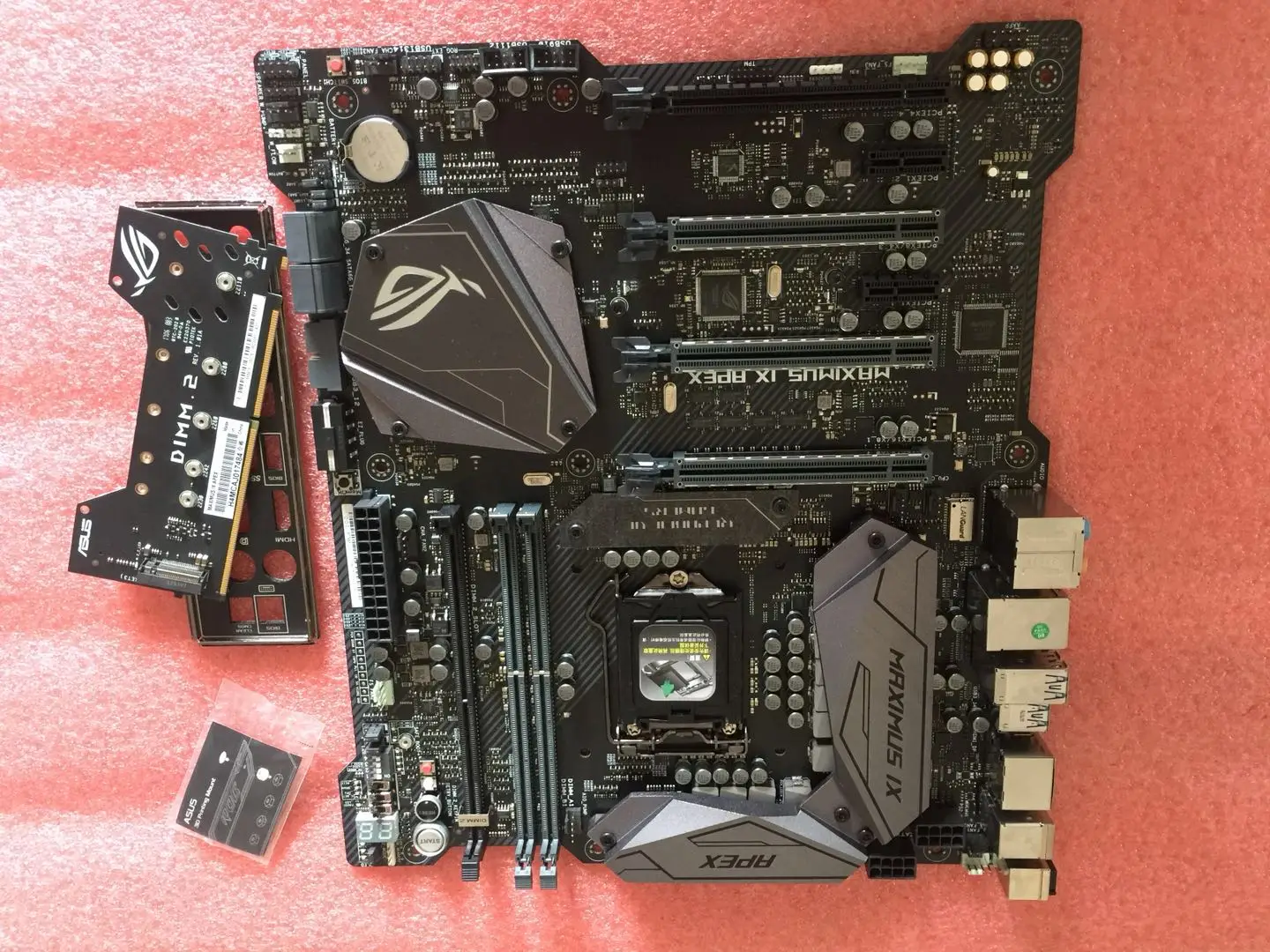 MAXIMUS IX APEX M9A Z270 ROG плеер страна Экстремальный разгон материнская плата 95% новая(некоторые платы имеют оригинальные коробки