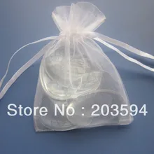 Оптовой 300 шт. Органза Свадебный подарок роскошь органзы свадьбы пользу Рождество подарочные пакеты ювелирные сумки 7x9 см