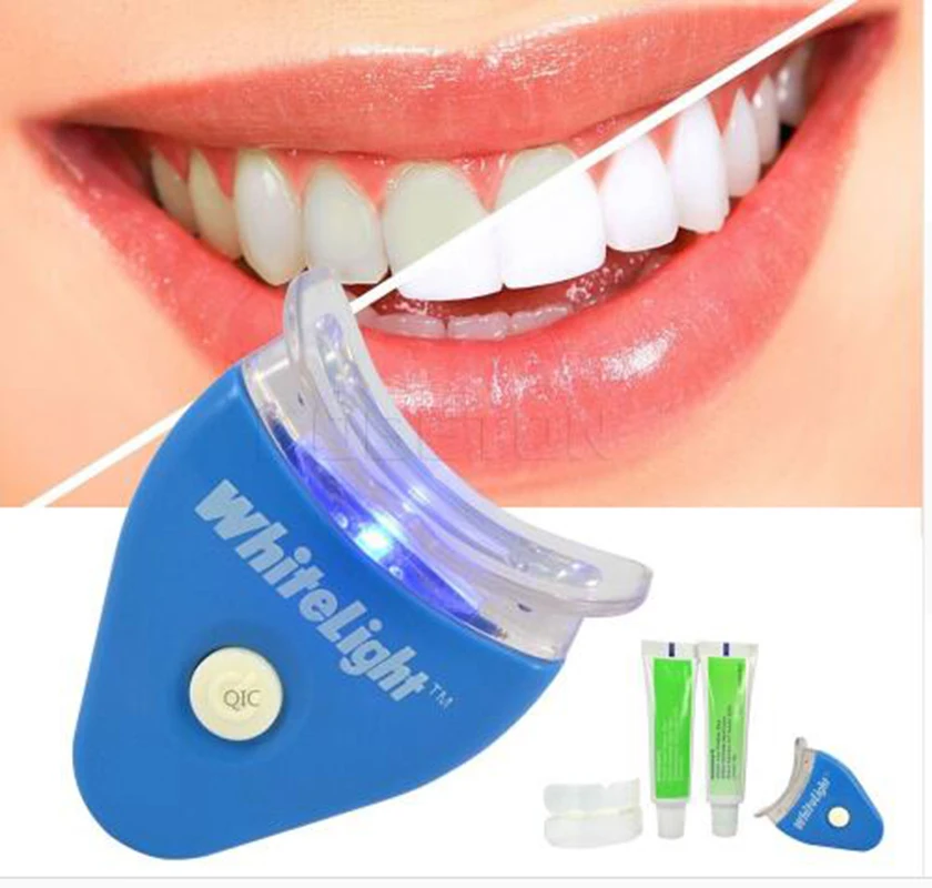 QIC Dental Teeth Whiten With Battey White LED Light Tooth whiting Gel