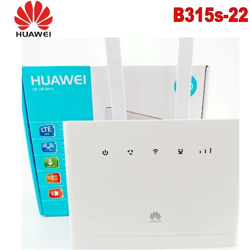 Huawei B315 Portable Wireless B315s-22 Lte Wifi Router 2pcs 4g SMA antenna