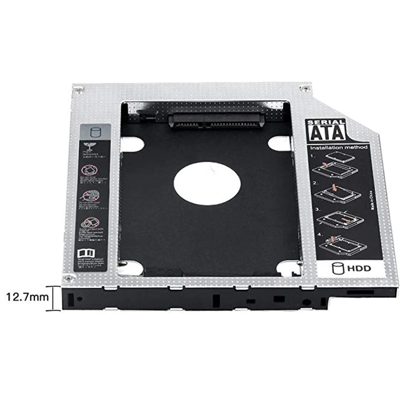 2nd HDD SSD жесткий диск Caddy лоток Замена для lenovo Thinkpad T420 T430 T510 T520 T530 W510 W520 W530, внутренний ноутбук CD/