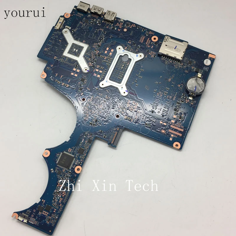Yourui для HP 15 AX Материнская плата ноутбука W/i7 6700HQ процессор 856676 601 859735 001 856675 DAG35AMB8E0